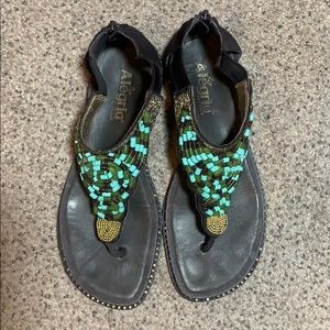 Allegria Leather Sandals